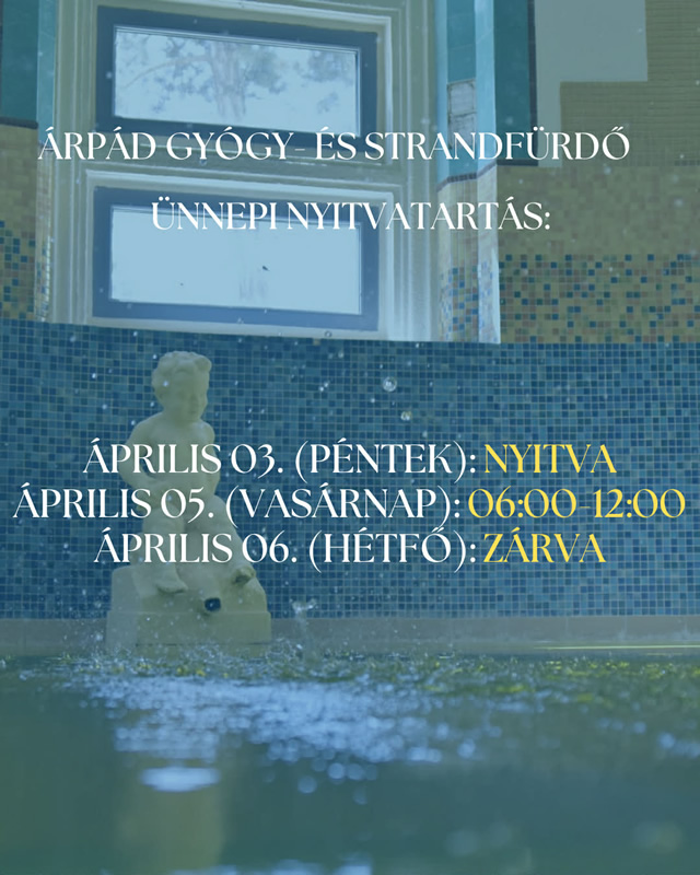 Ünnepi nyitvatartás